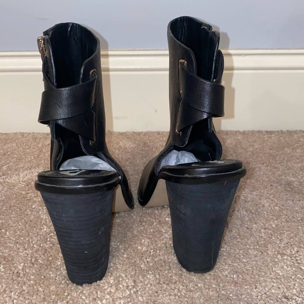 BCBGeneration Open Toe Booties - Picture 3 of 5